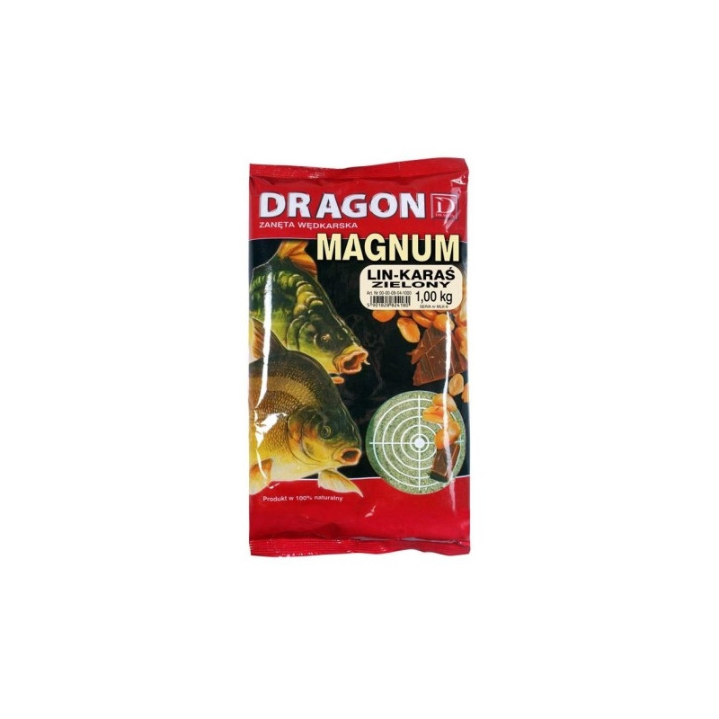 Zanęta Dragon Magnum 1kg - Lin-Karaś Zielony