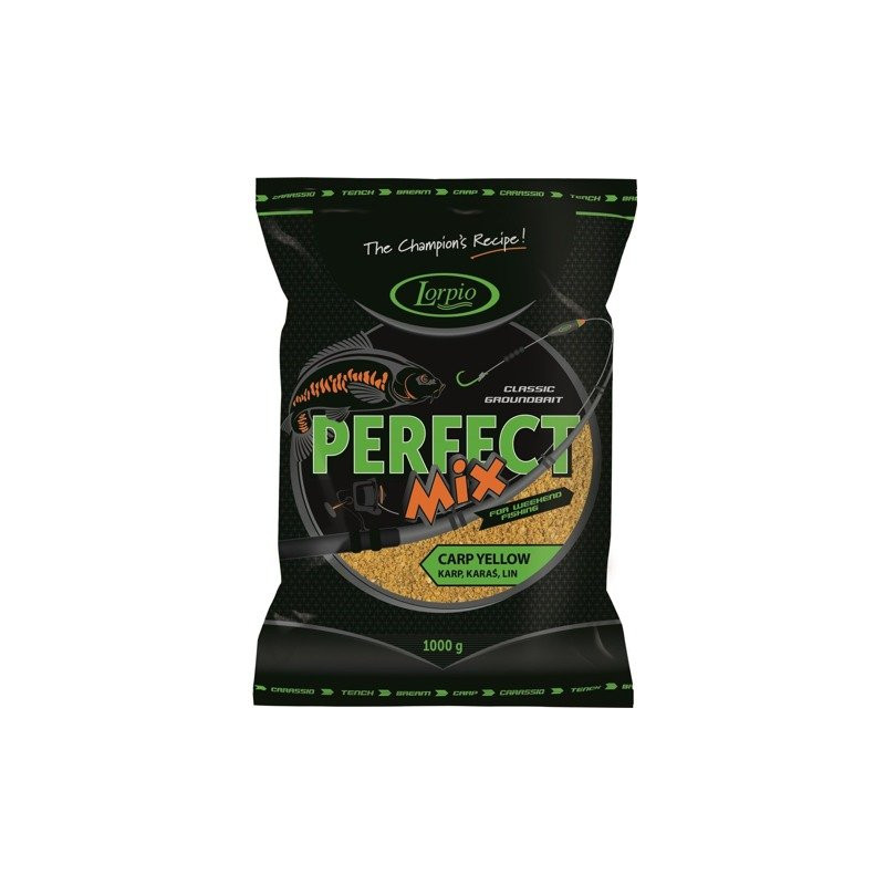 Zanęta Lorpio Perfect Mix Carp Yellow 1kg