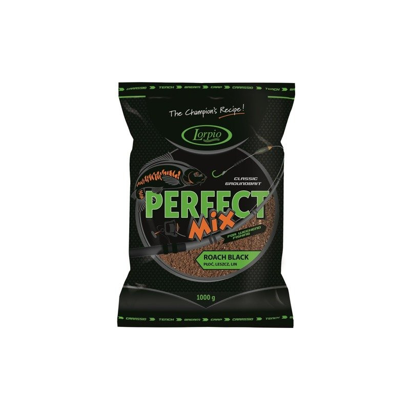 Zanęta Lorpio Perfect Mix Roach Black 1kg