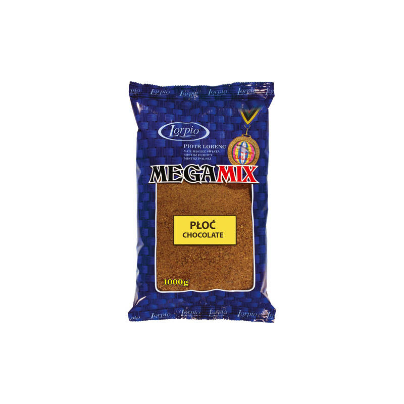 Zanęta Lorpio Mega Mix Płoć Chocolate 1kg
