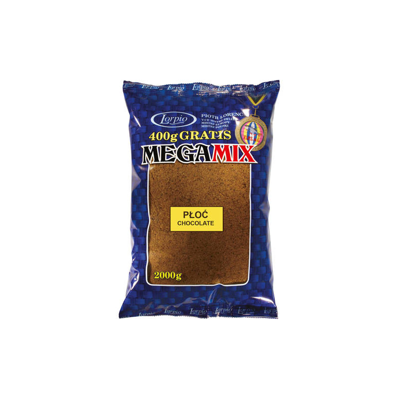 Zanęta Lorpio Mega Mix Płoć Chocolate 2kg