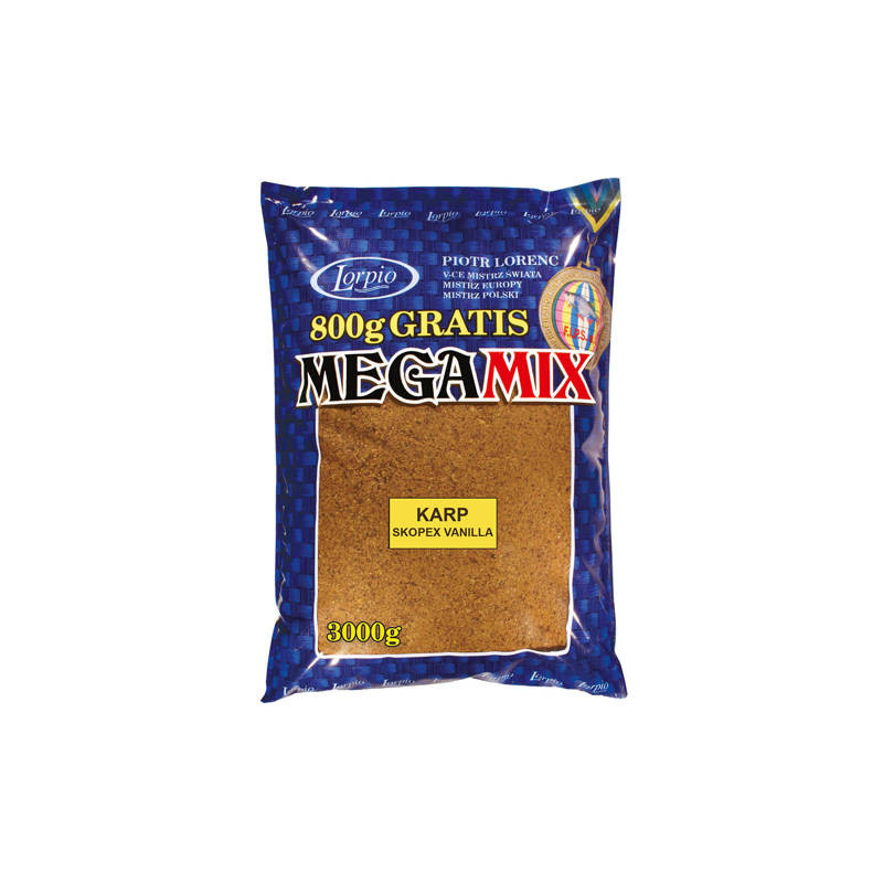 Znęta Lorpio Mega Mix Karp Skopex Vanilla 3kg