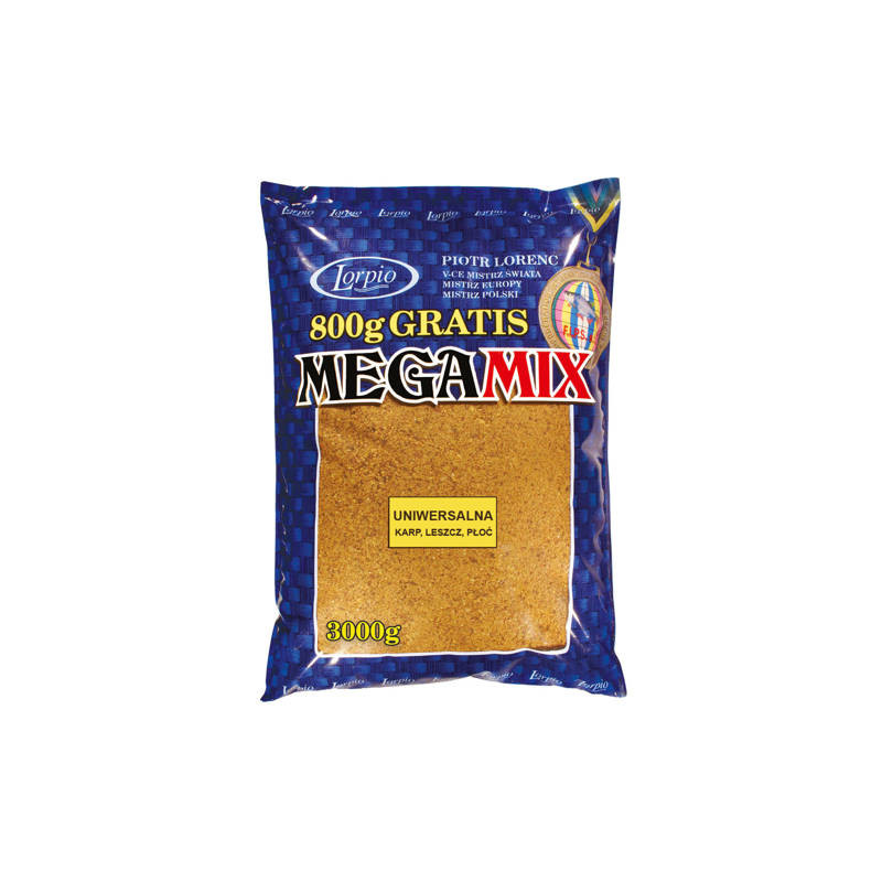 Zanęta Lorpio Mega Mix Uniwersalna 3kg