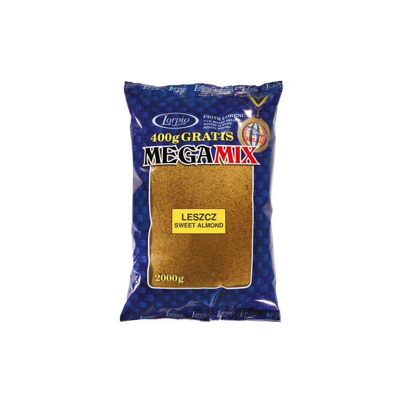 Zanęta Lorpio Mega Mix Leszcz Sweet Almond 2kg