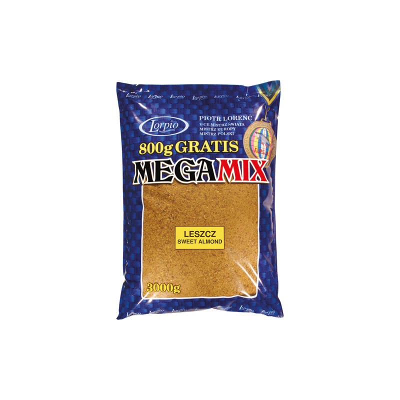 Zanęta Lorpio Mega Mix Leszcz Sweet Almond 3kg
