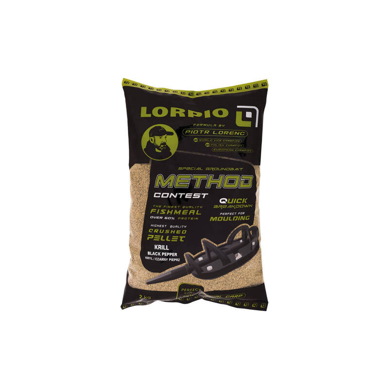 Zanęta Lorpio Method Contest Krill & Black Pepper 2kg