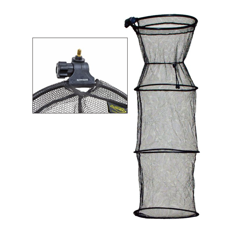 Siatka na ryby Konger 180/40 - z uchwytem