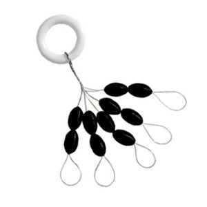 Stopery silikonowe na żyłkę...