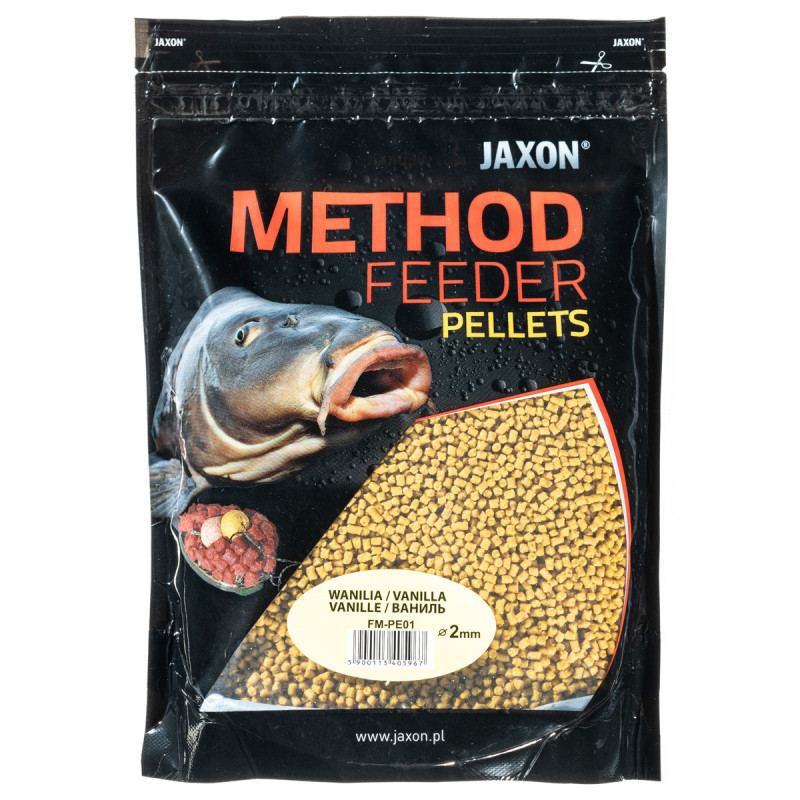 Pellet Jaxon Method Feeder 500g 2mm Wanilia