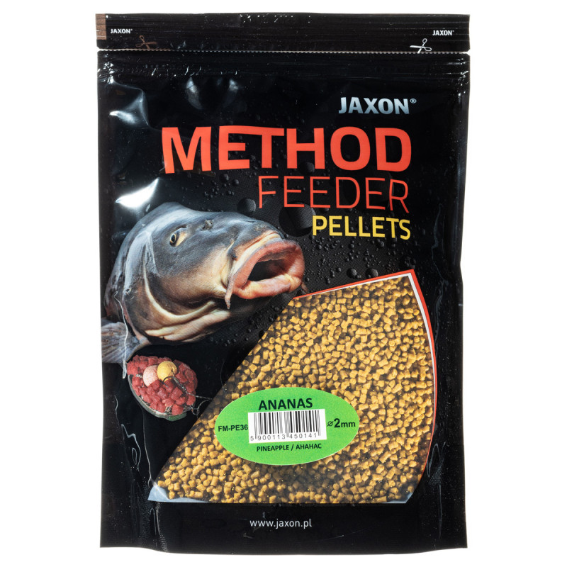 Pellet Jaxon Method Feeder 500g 2mm Ananas