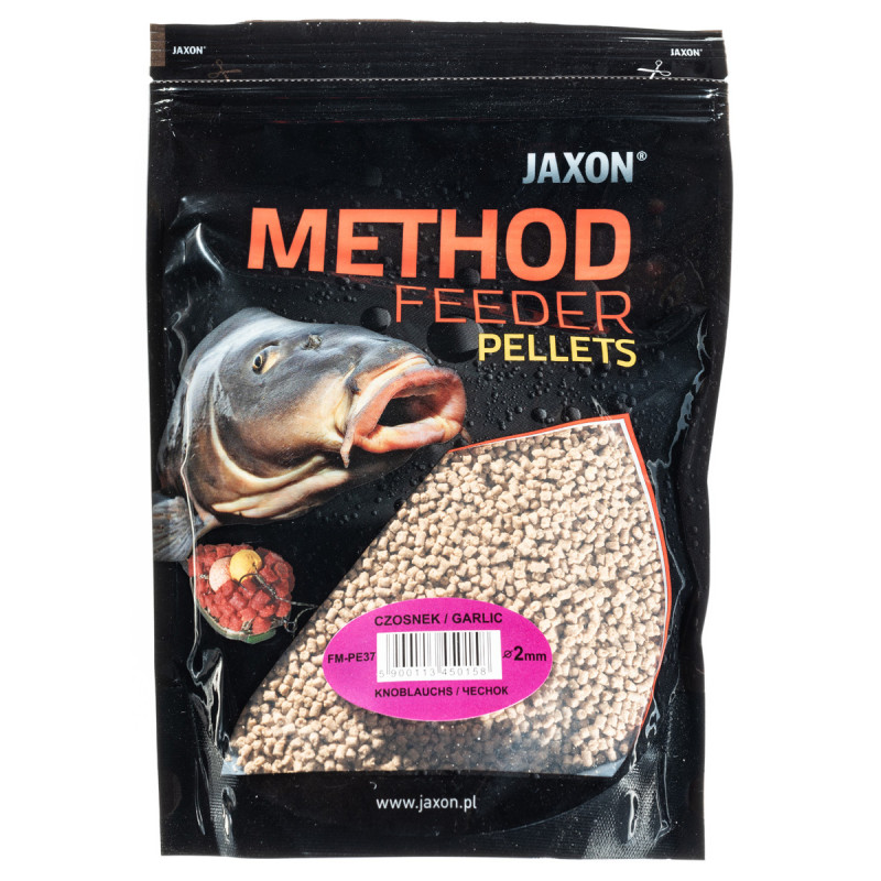 Pellet Jaxon Method Feeder 500g 2mm Czosnek