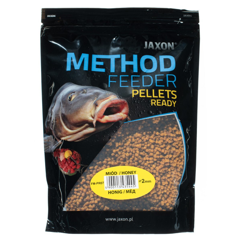 Pellet Jaxon Method Feeder Ready - gotowy - 500g 2mm Miód