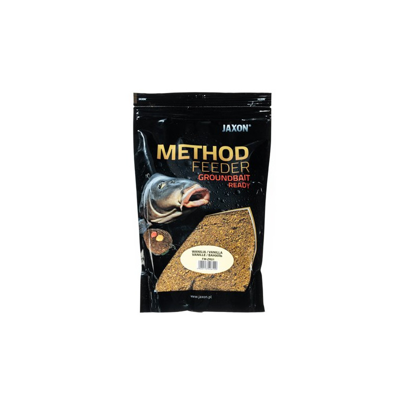 Zanęta Jaxon Method Feeder Ready - gotowa 750g Wanilia