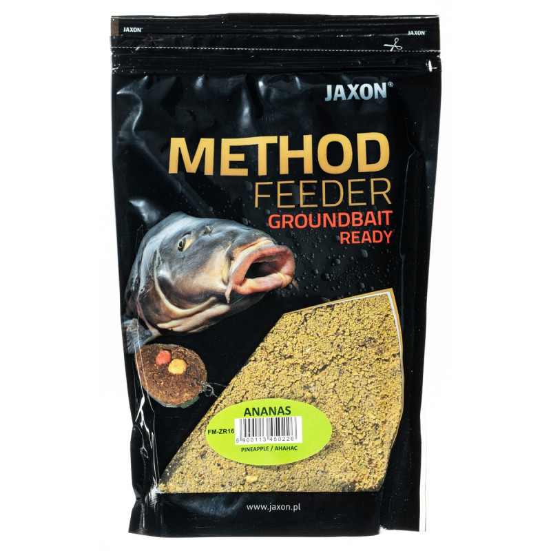 Zanęta Jaxon Method Feeder Ready - gotowa 750g Ananas