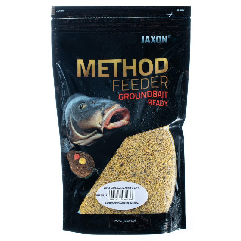 Zanęta Jaxon Method Feeder Ready - gotowa 750g Kwas masłowy