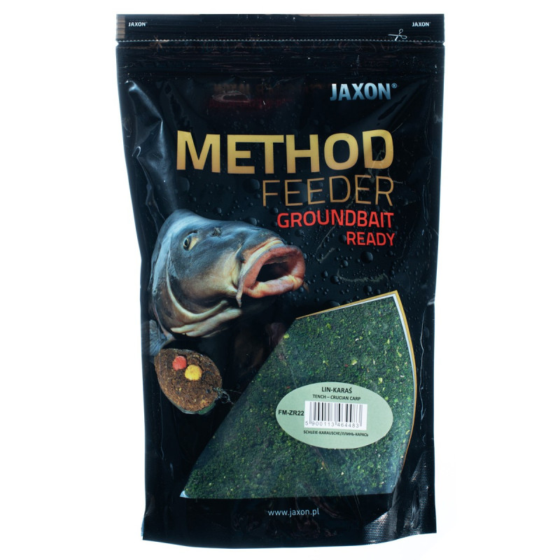 Zanęta Jaxon Method Feeder Ready - gotowa 750g Lin-Karaś