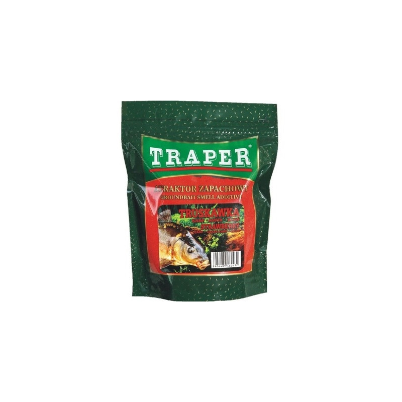 Atraktor w proszku Traper 250g - Truskawka
