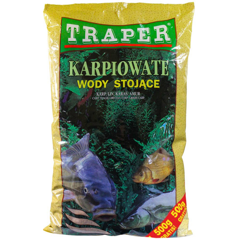 Zanęta Traper Karpiowate 2,5 kg - Wody stojące - Turskawka