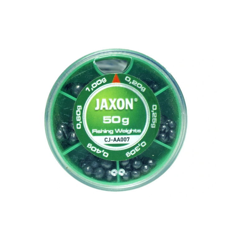 Śrucina Jaxon - okrągła nacinana gruba 50g CJ-AA007