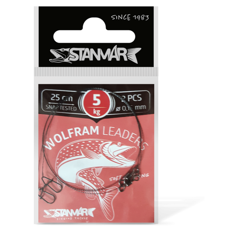 STAN-MAR przypon wolframowy 5kg 25cm