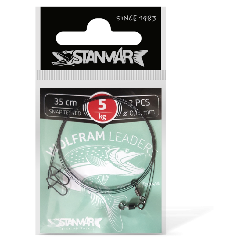 STAN-MAR przypon wolframowy 5kg 35cm