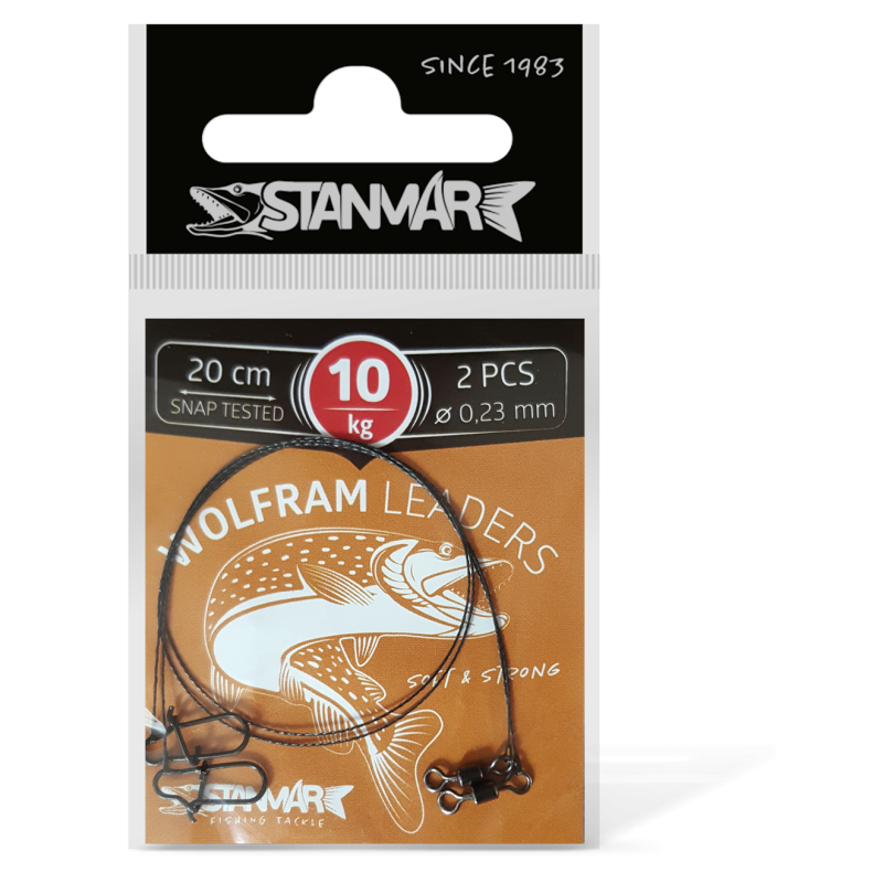 STAN-MAR przypon wolframowy 10kg 20cm