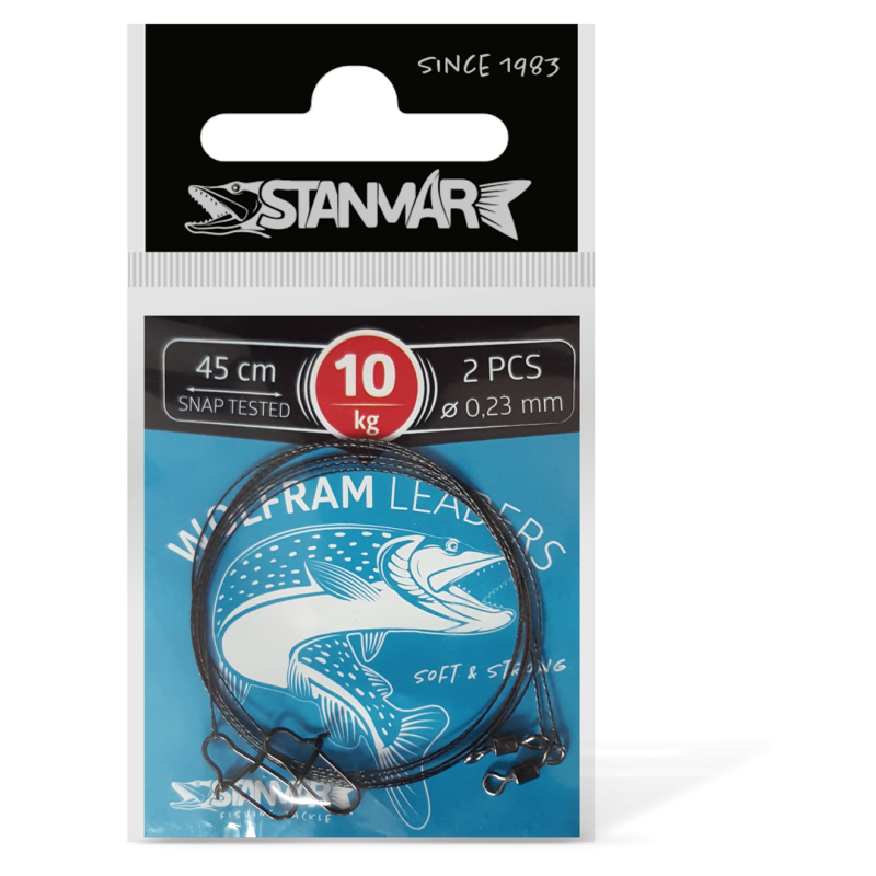 STAN-MAR przypon wolframowy 10kg 45cm