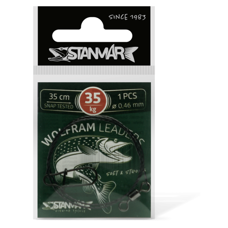 STAN-MAR przypon wolframowy 35kg 35cm