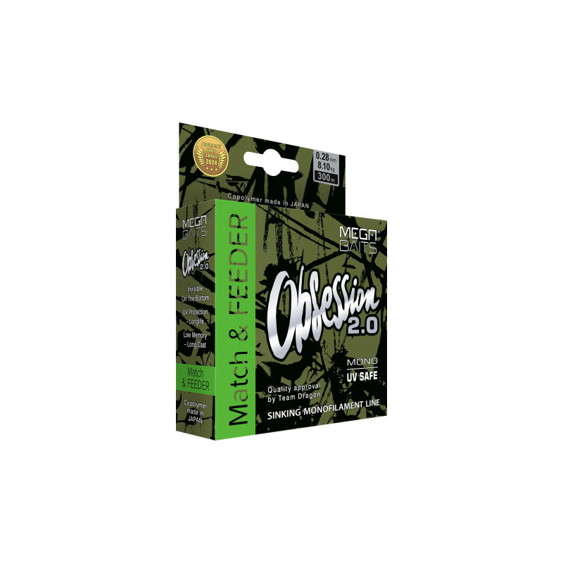 Żyłka Mega Baits Obsession 2.0 Match & FEEDER 150m / 0,16mm