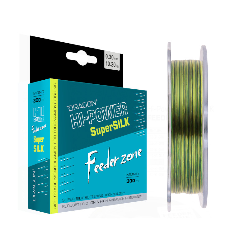 Żyłka Dragon Hi-Power SuperSILK FEEDER ZONE 300m / 0,28mm