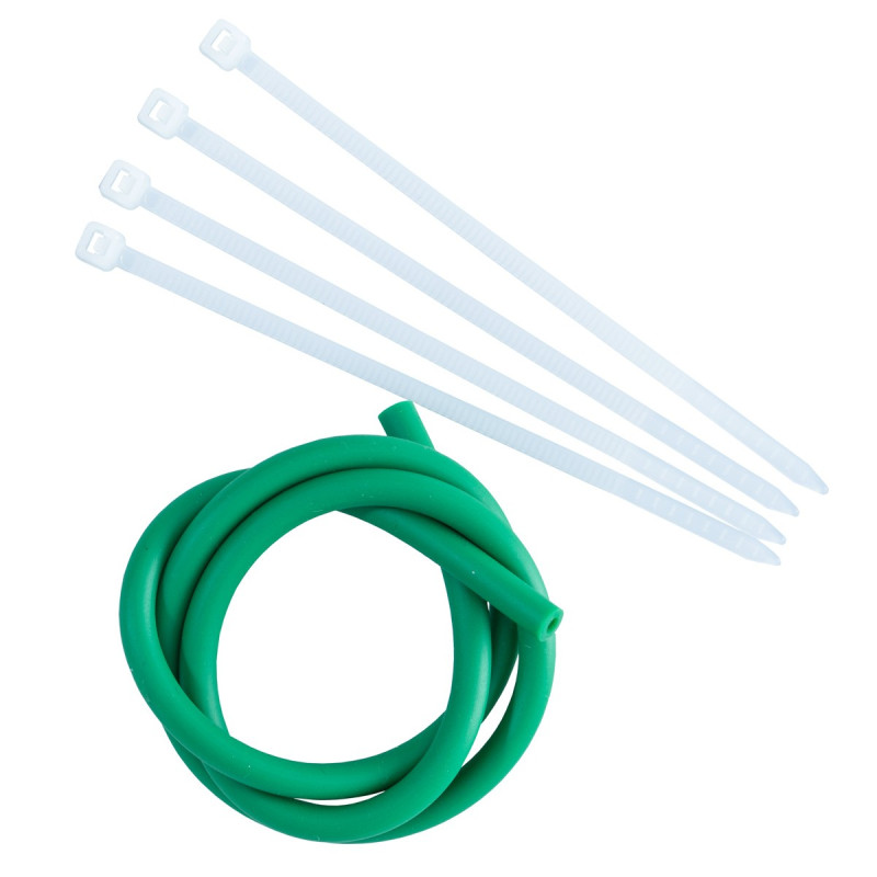 Guma + 4 opaski zaciskowe