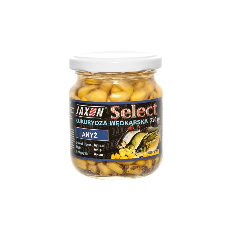 Kukurydza Jaxon Select 125g słoik - Anyż