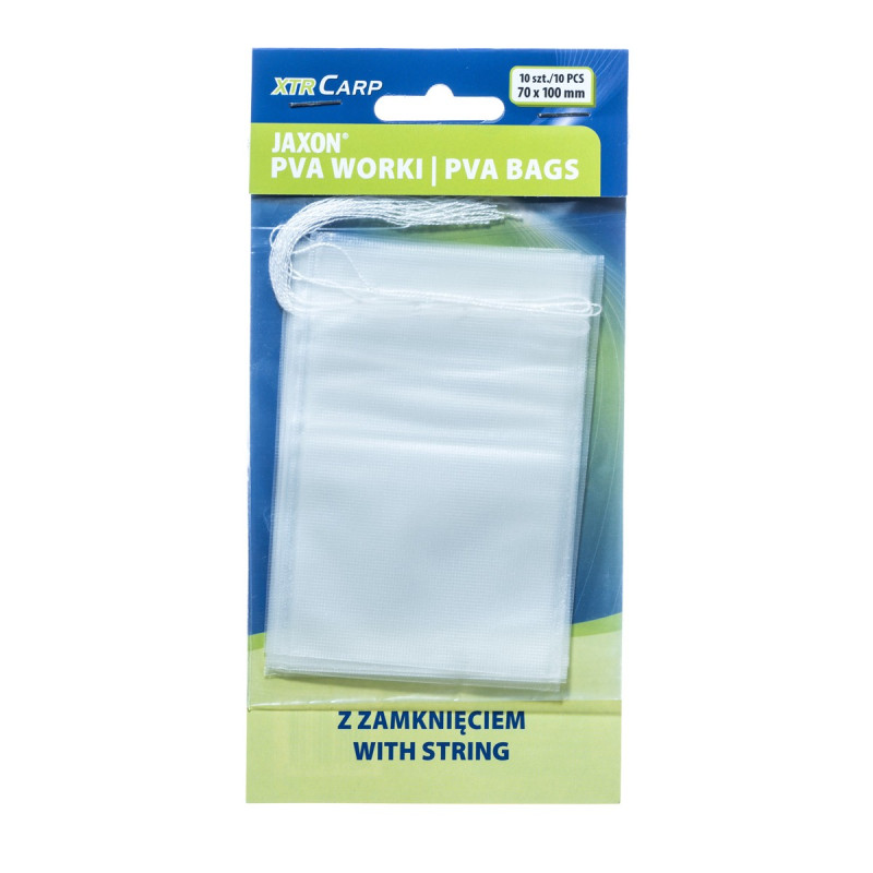 Worek PVA Jaxon ze sznurkiem 70x100 mm