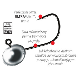 Główka jigowa Mustad Micro...