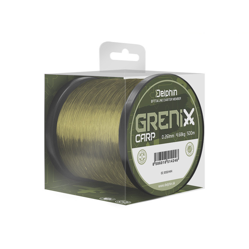 Żyłka Delphin GRENIX Carp 0,331mm 500m/ zielona