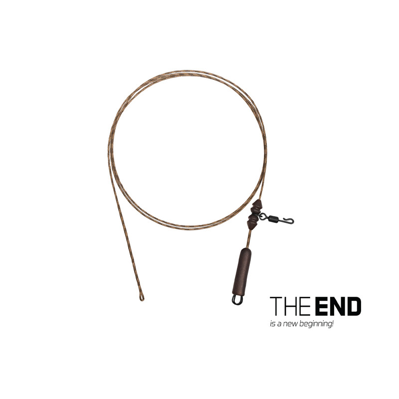 Zestwa końcowy Delphin THE END Leadcore + HELI / 3szt