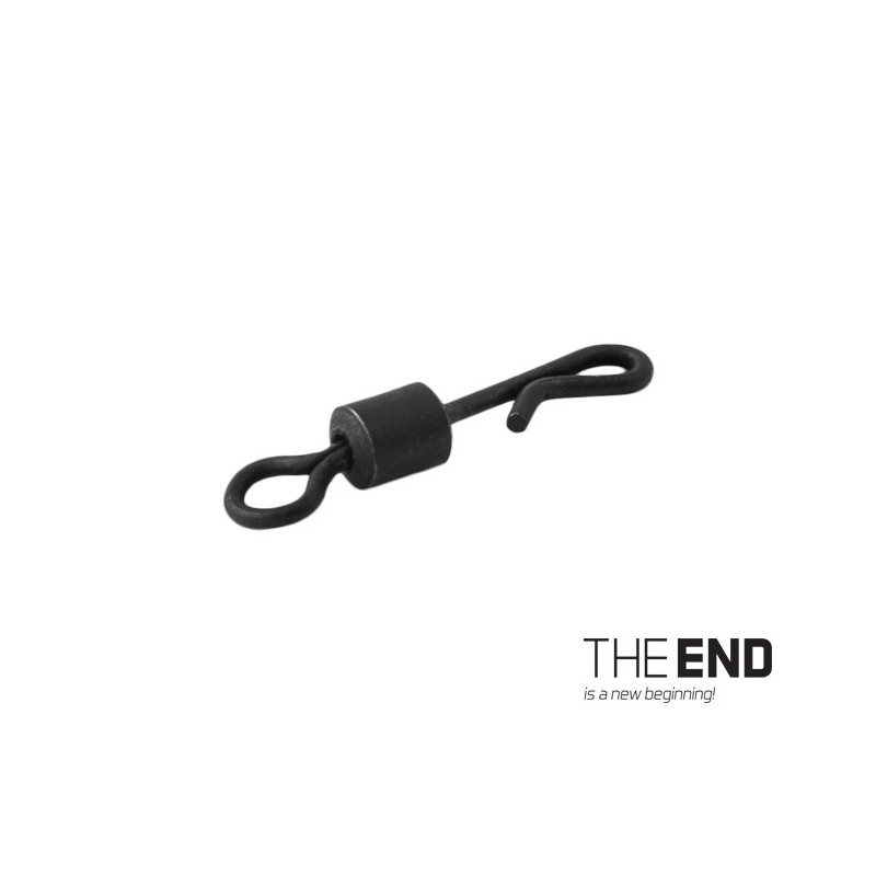 Szybkozłączka Delphin Quick Swap THE END -  z krętlikiem do szybkiej wymiany / 10szt.