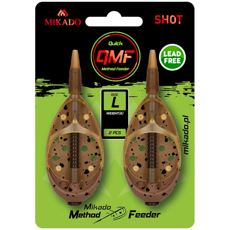 Koszyk Mikado Quick Method Feeder Shot L 2x 60g